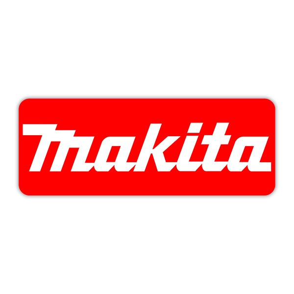 Autocollants: Makita Rouge