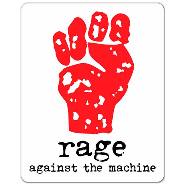 Autocollants: Rage Against the Machine