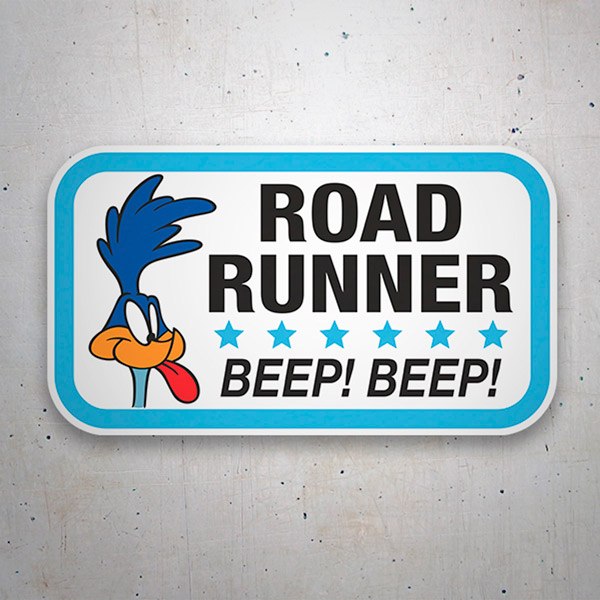 Autocollants: Correcaminos, Beep Beep!