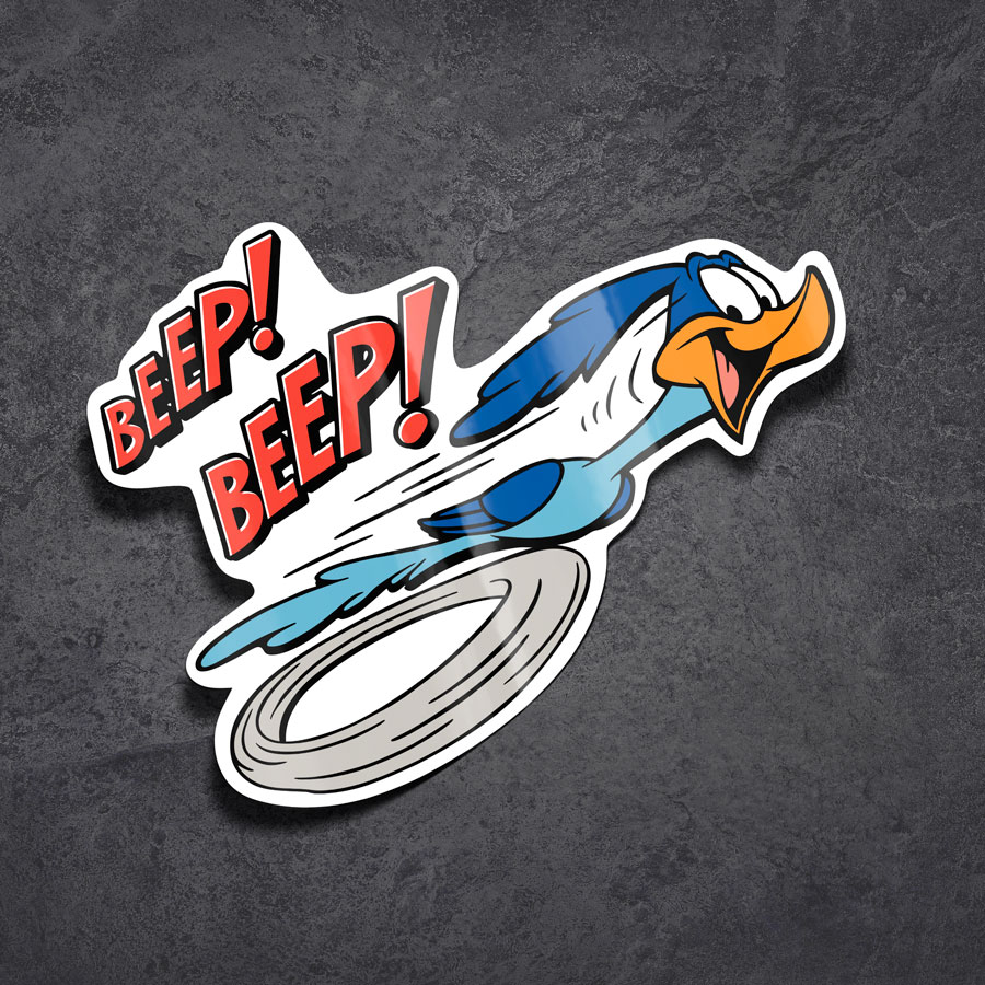 Autocollants: Roadrunners, Looney Tunes