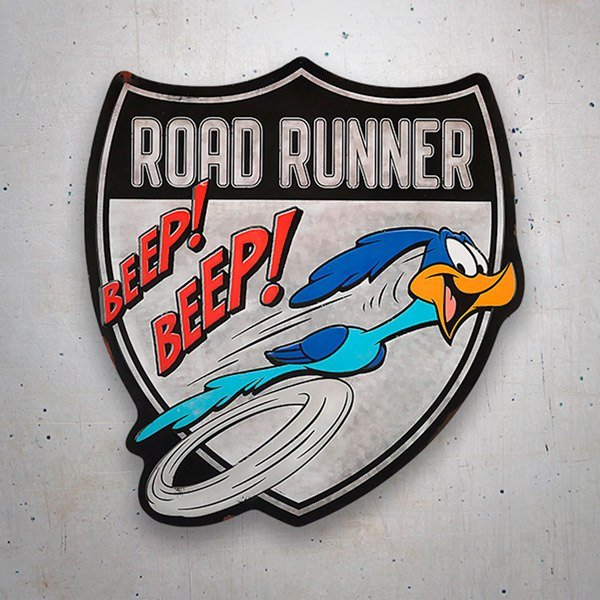 Autocollants: Road Runner Blason