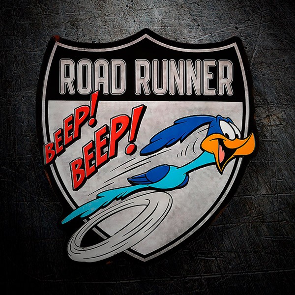 Autocollants: Road Runner Blason