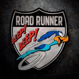 Autocollants: Road Runner Blason 3