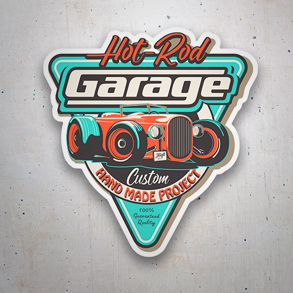 Autocollants: Hot-Rod Garage