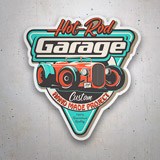 Autocollants: Hot-Rod Garage 3