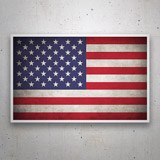 Autocollants: Ancien Drapeau des États-Unis 3