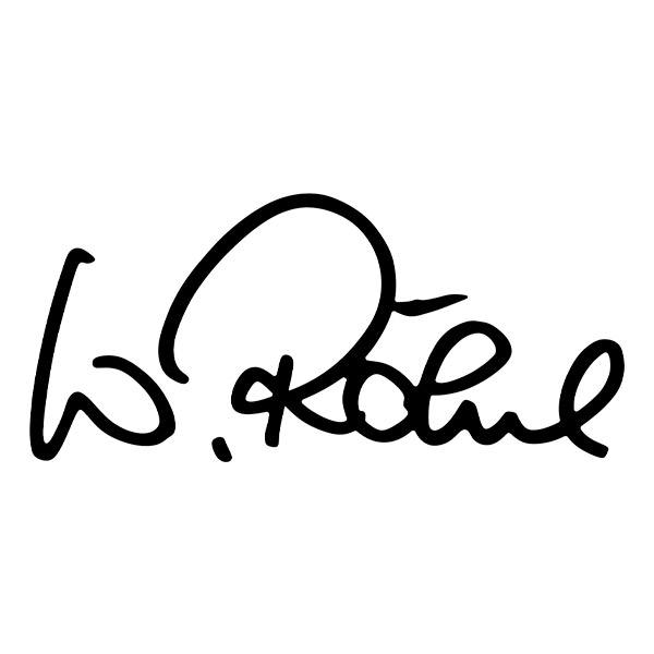Autocollants: Signature Walter Röhrl