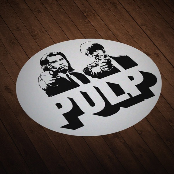 Autocollants: Pulp Fiction