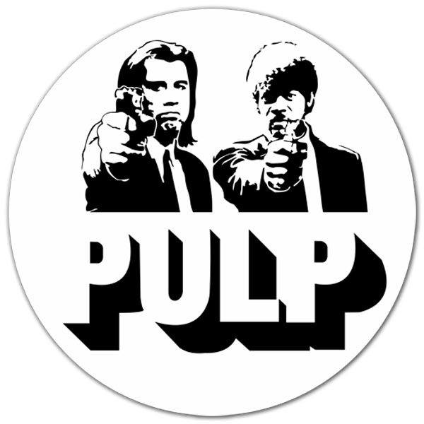 Autocollants: Pulp Fiction