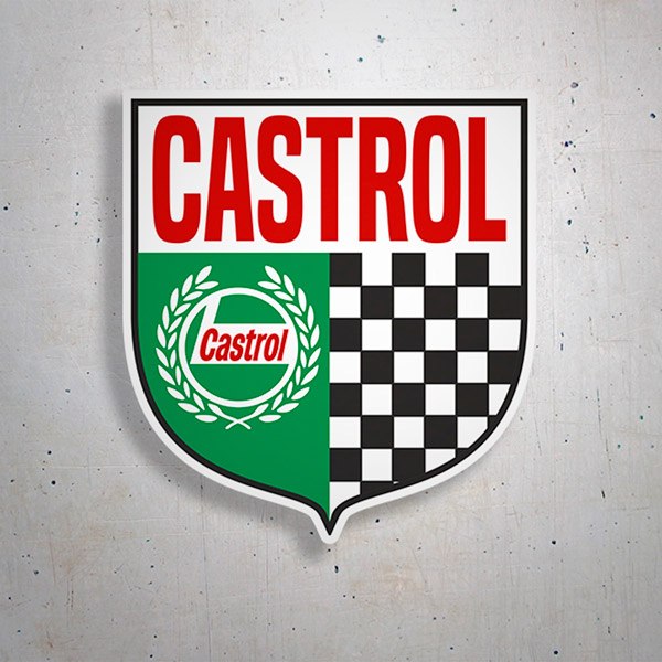 Autocollants: Blason de Castrol