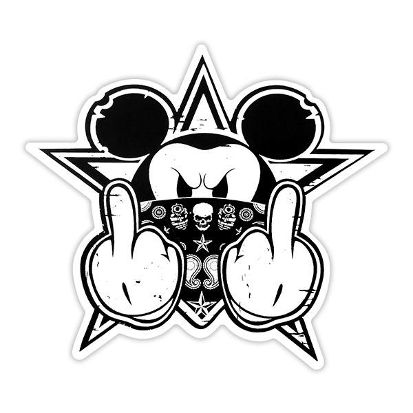 Autocollants: Mickey Mouse Gangster