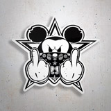 Autocollants: Mickey Mouse Gangster 3