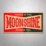 Autocollants: Whisky Moonshine, Redneck 3