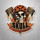 Autocollants: Skull Motor 3