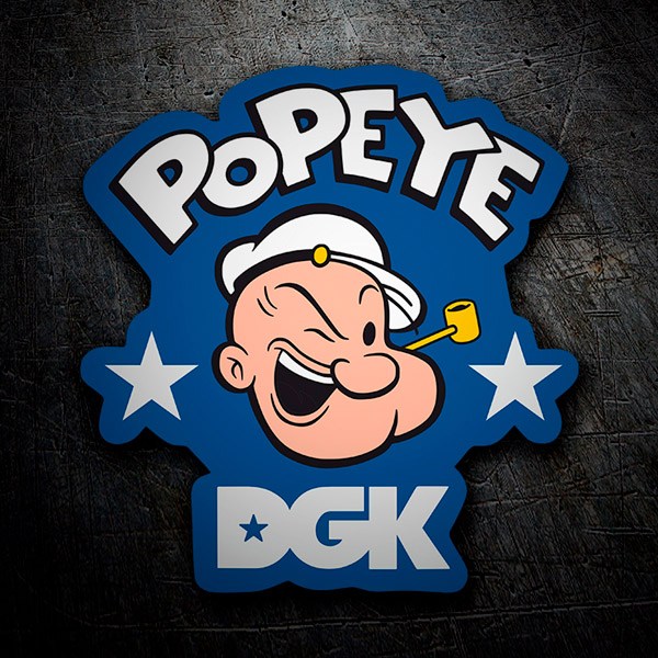 Autocollants: Popeye DGK 1