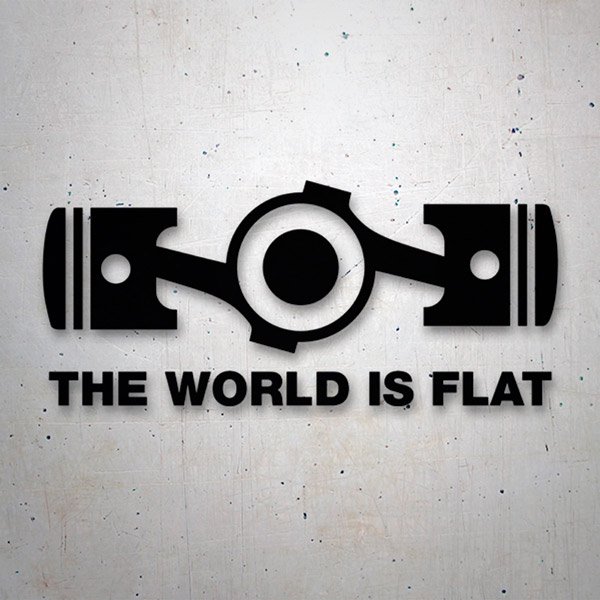 Autocollants: The World is Flat
