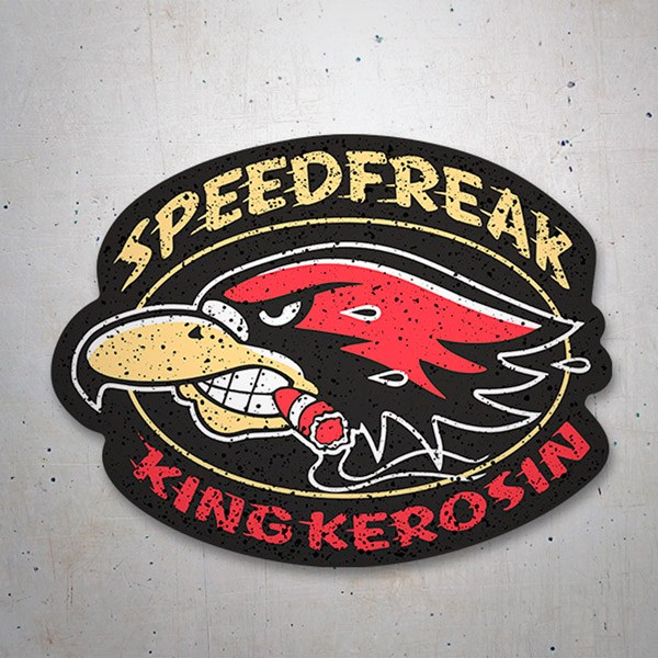 Autocollants: Speedfreak King Kerosin