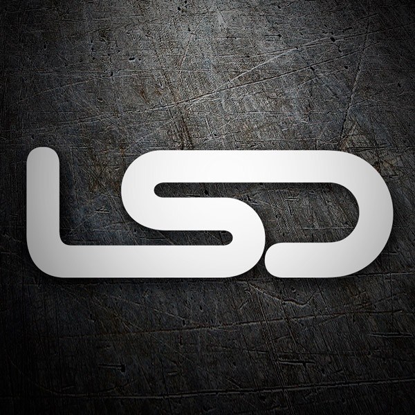 Autocollants: Logo LSD