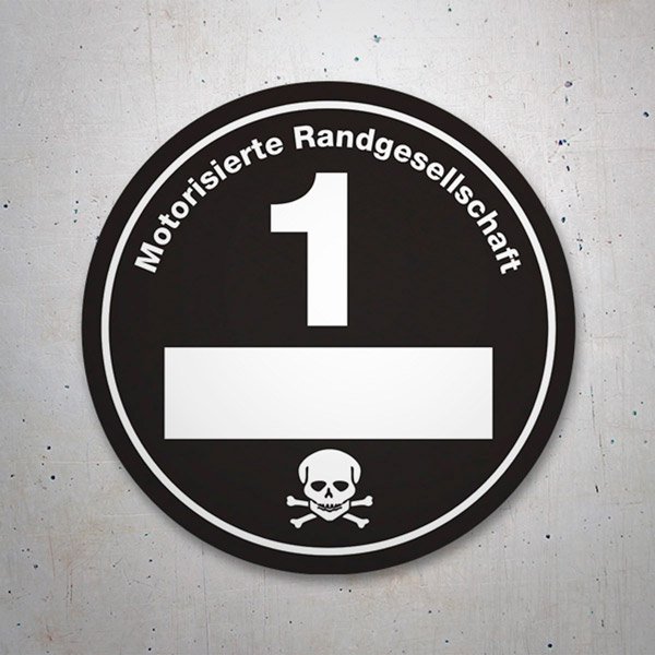 Autocollants: Soci&eacute;t&eacute; Motoris&eacute;e