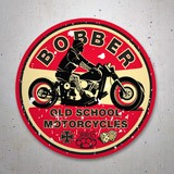Autocollants: Bobber Old School Motorcycles 3