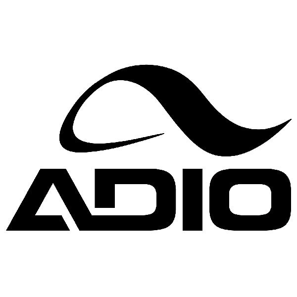 Autocollants: Adio logo