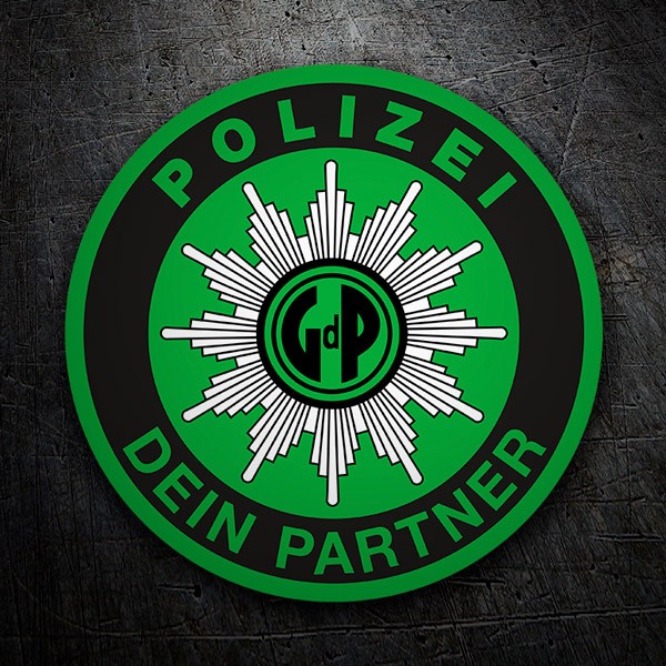 Autocollants: Polizei dein Partner