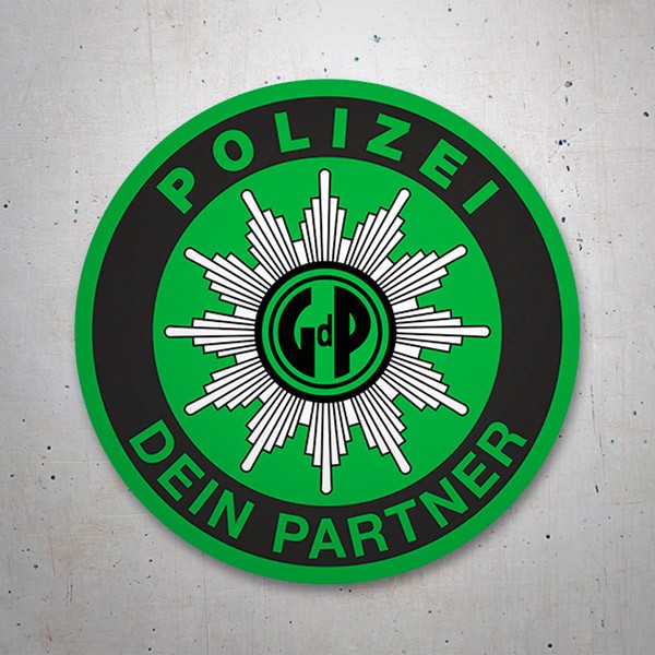 Autocollants: Polizei dein Partner