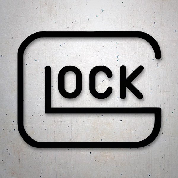 Autocollants: Marque darmes G-Lock