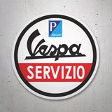 Autocollants: Vespa Servizio 3