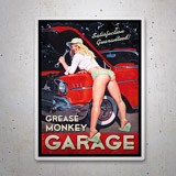 Autocollants: Grease Monkey Garage 3