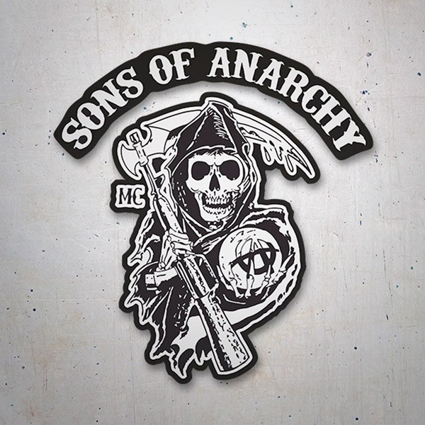 Autocollants: Sons Of Anarchy II 1