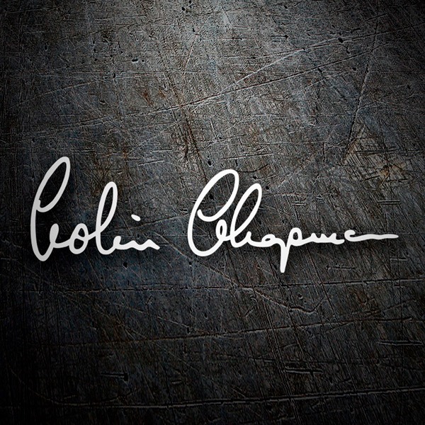Autocollants: Colin Chapman Signé