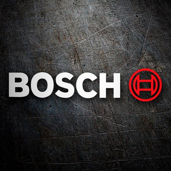 Autocollants: Logo Bosch en Lettres Majuscules