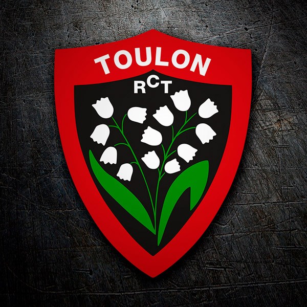 Autocollants: Toulon RCT Rugby
