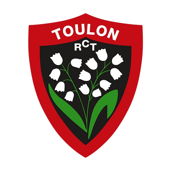 Autocollants: Toulon RCT Rugby