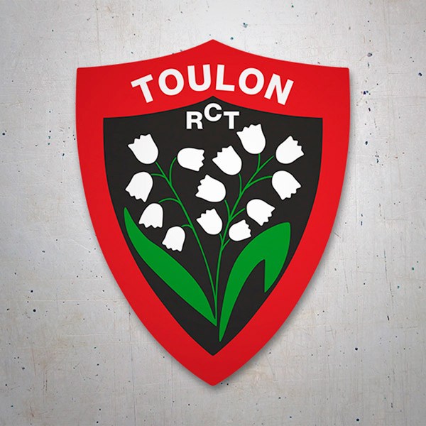 Autocollants: Toulon RCT Rugby