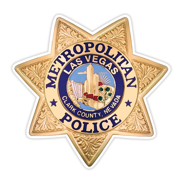 Autocollants: Police de Las Vegas