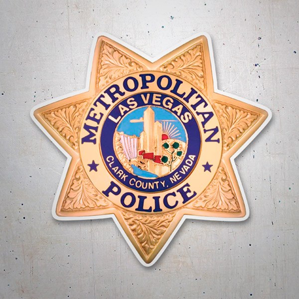 Autocollants: Police de Las Vegas