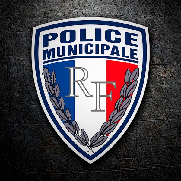 Autocollants: Police Municipale