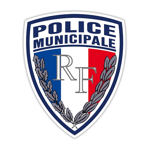 Autocollants: Police Municipale