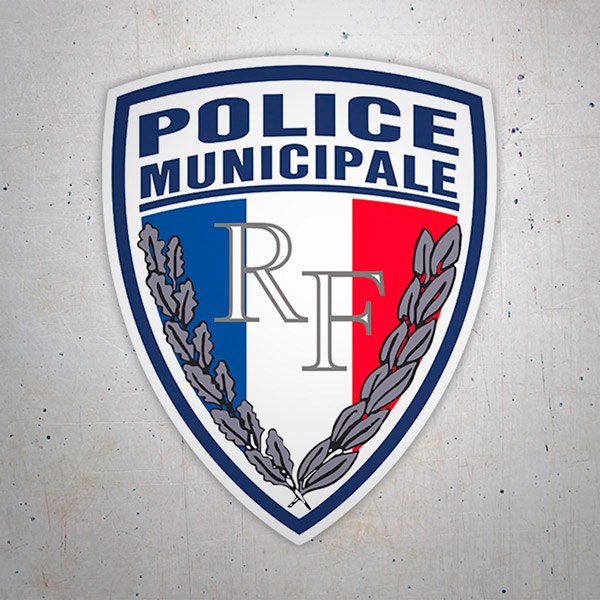 Autocollants: Police Municipale