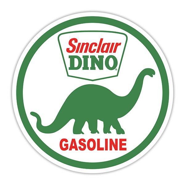 Autocollants: Sanclair Dino Gasoline