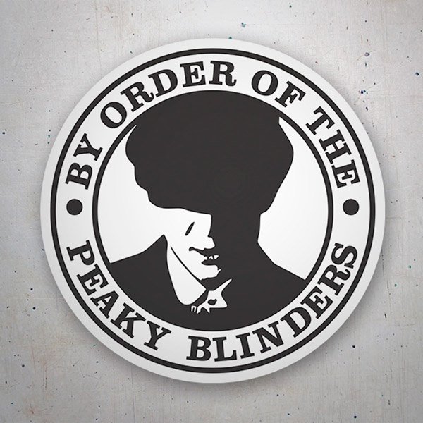 Autocollants: Tommy Shelby, Peaky Blinders
