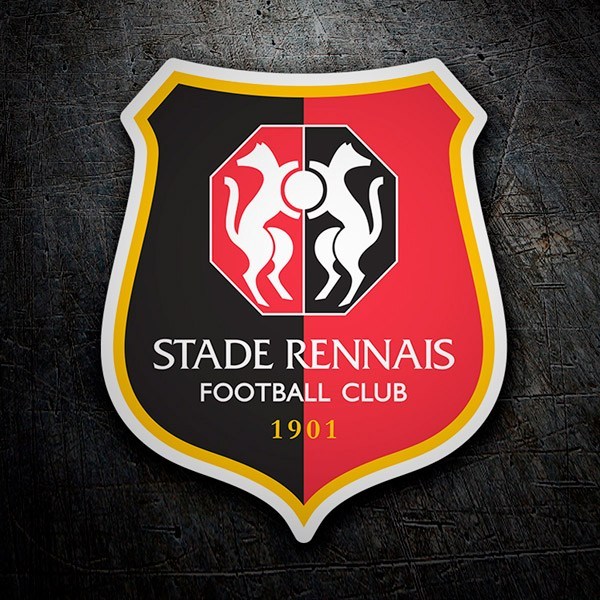 Autocollants: Stade Rennais 1901