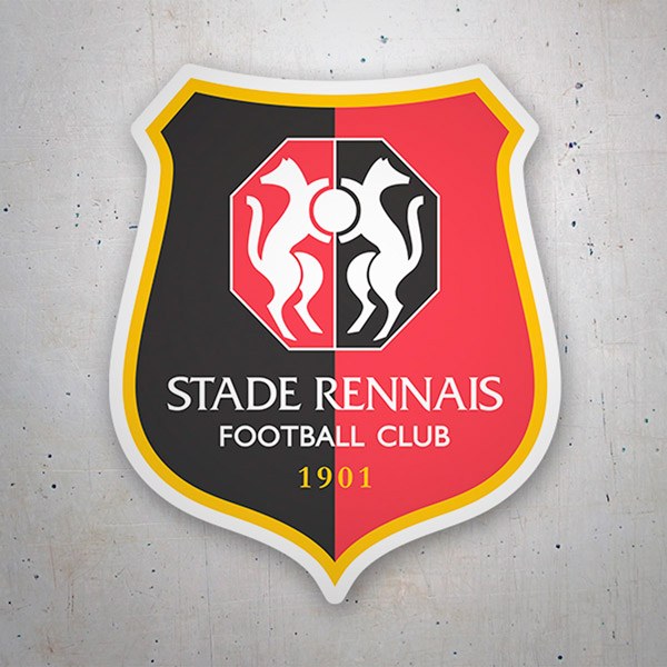 Autocollants: Stade Rennais 1901