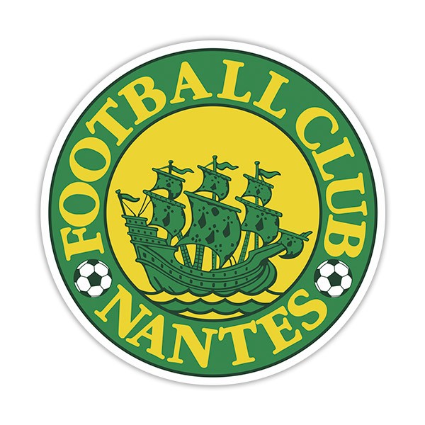 Autocollants: Football Club Nantes