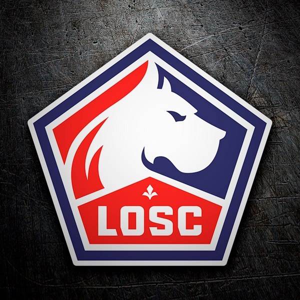 Autocollants: Lille LOSC