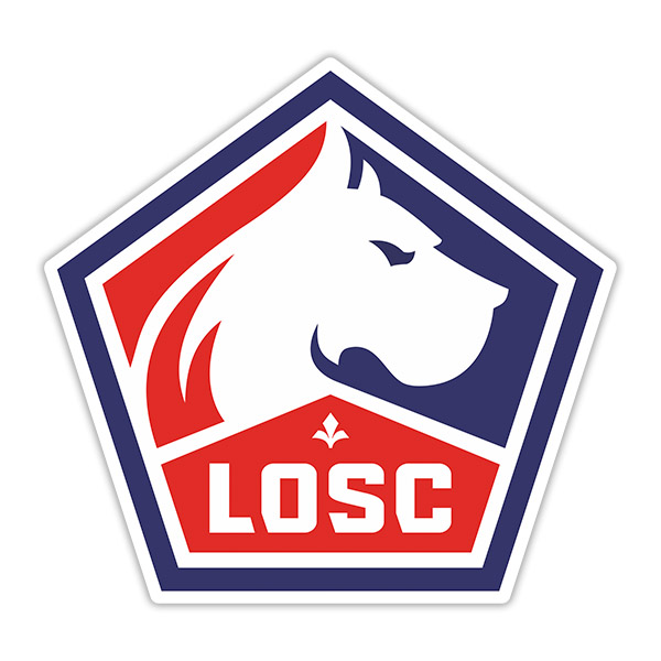 Autocollants: Lille LOSC