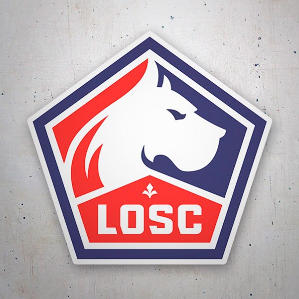 Autocollants: Lille LOSC