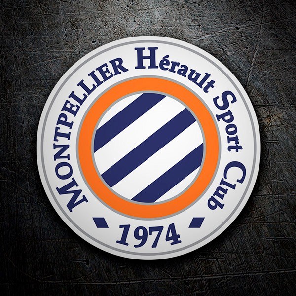 Autocollants: Montpellier H&eacute;rault Sport Club 1974